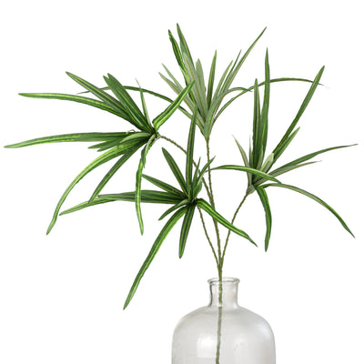 32" Orchid Grass Spray: Green