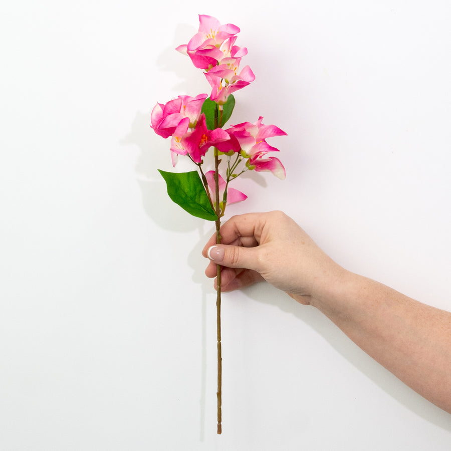 16" Bougainvillea Spray: Pink