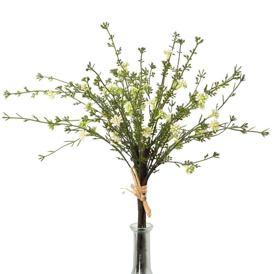 20'' Kalanchoe Blooms Bundle: White (3)
