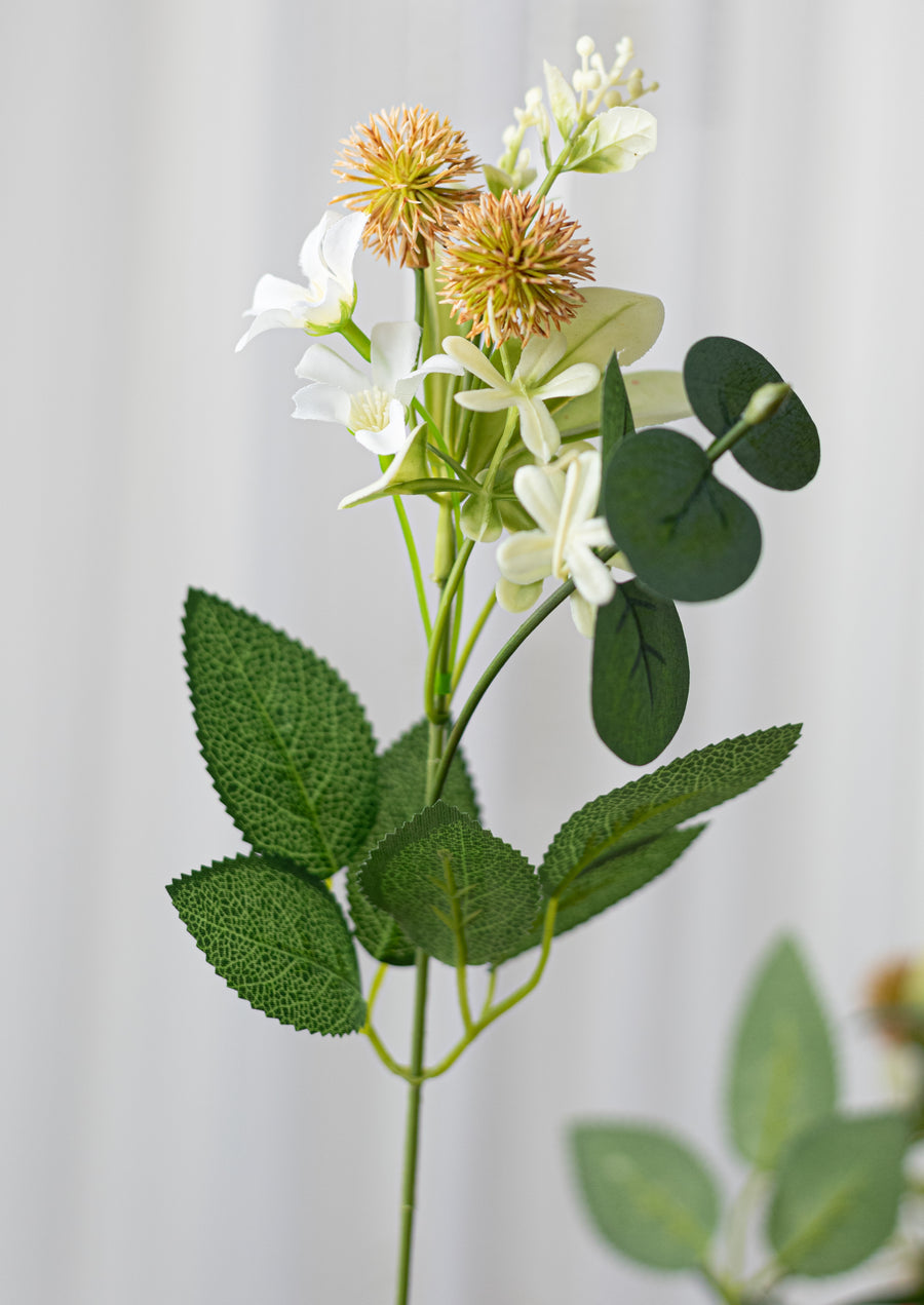 20" Mum Hydrangea Bush: Beauty Pink & Green (12)