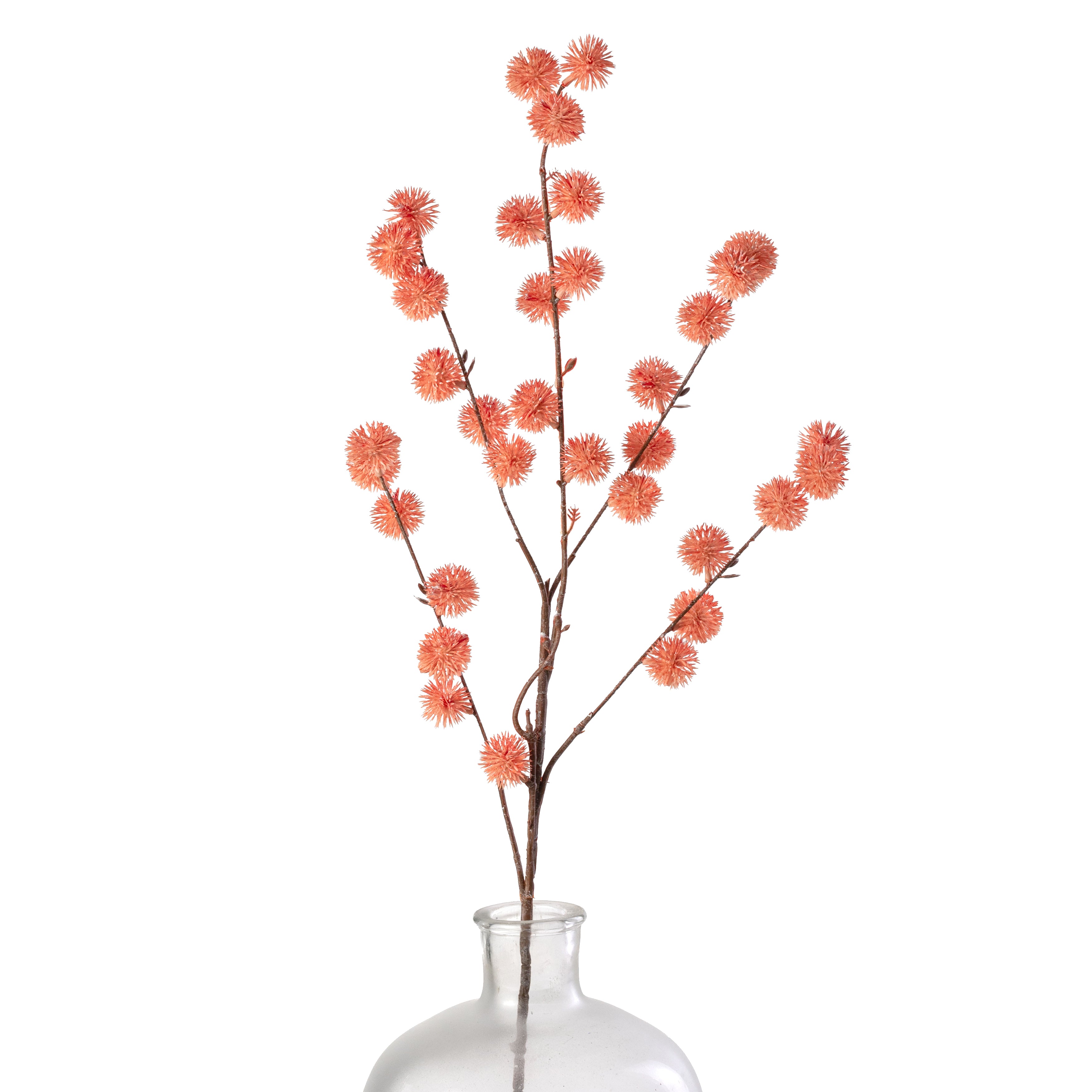 36" Spike Ball Spray: Coral Orange