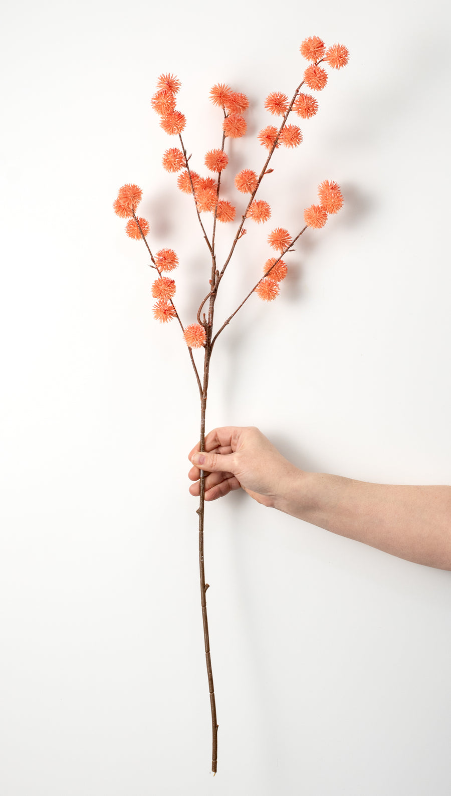 36" Spike Ball Spray: Coral Orange