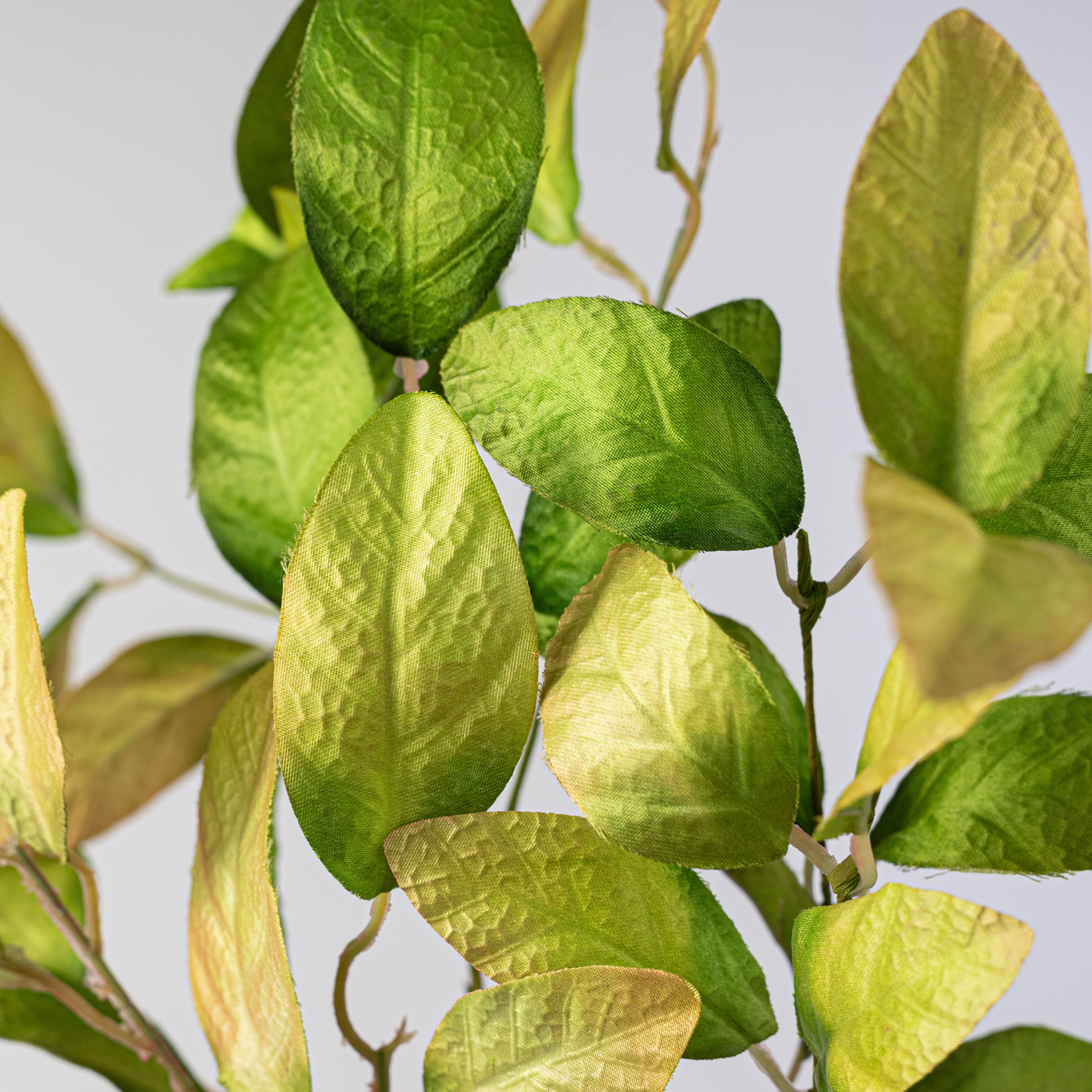 28" Mixed Foliage Leaf & Bud Spray