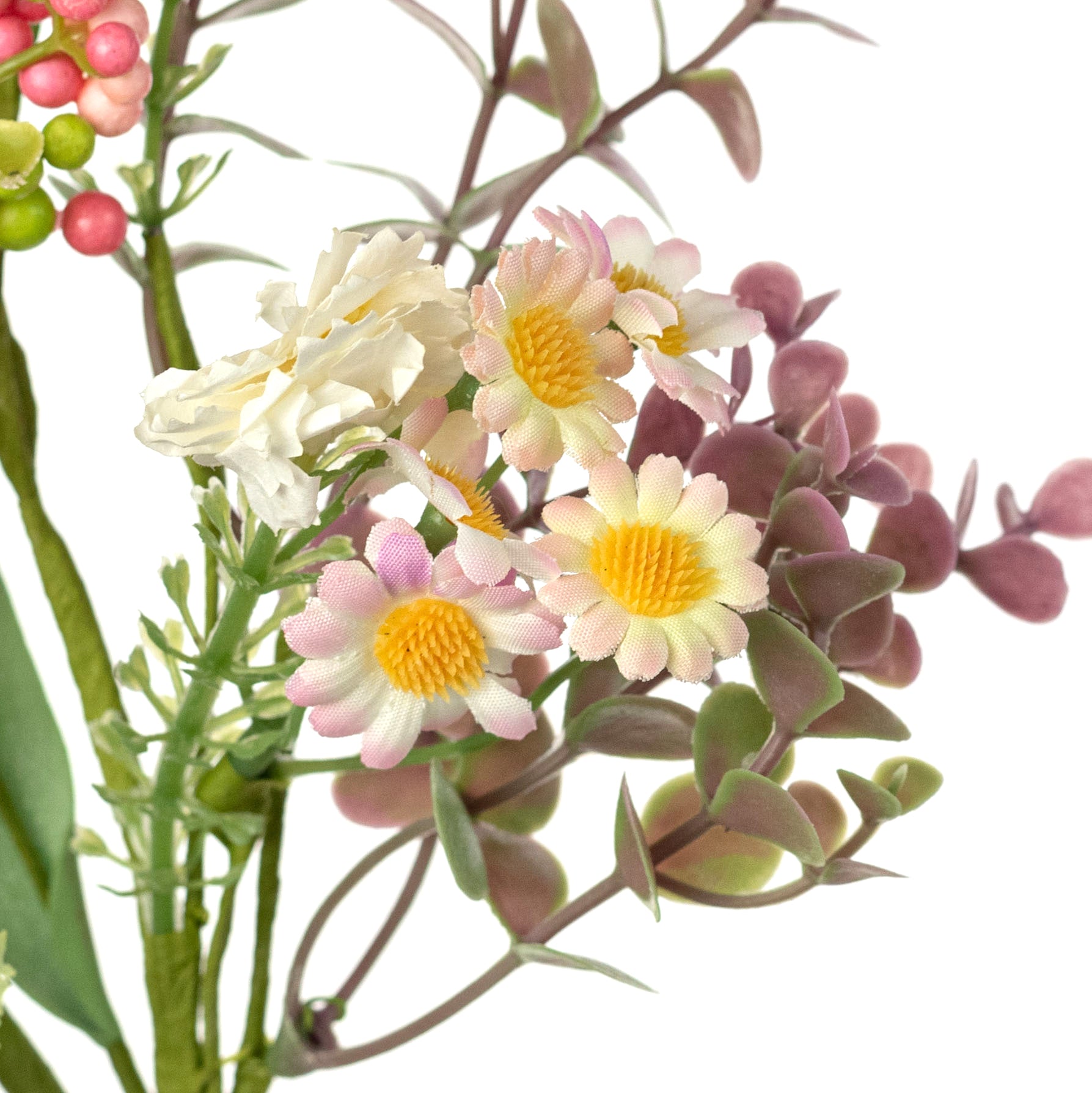 24" Mixed Wildflower Spray: Pink Multicolor