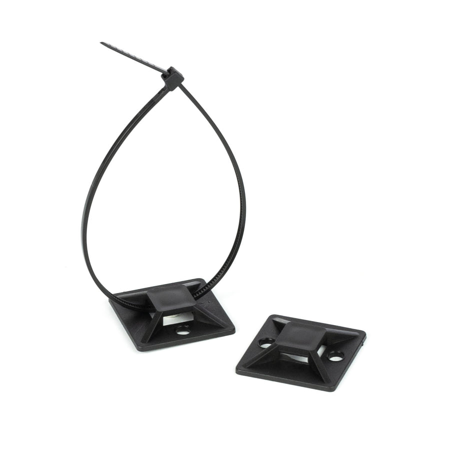 Cable Tie Mounting Squares: Non Adhesive (Pack of 100)