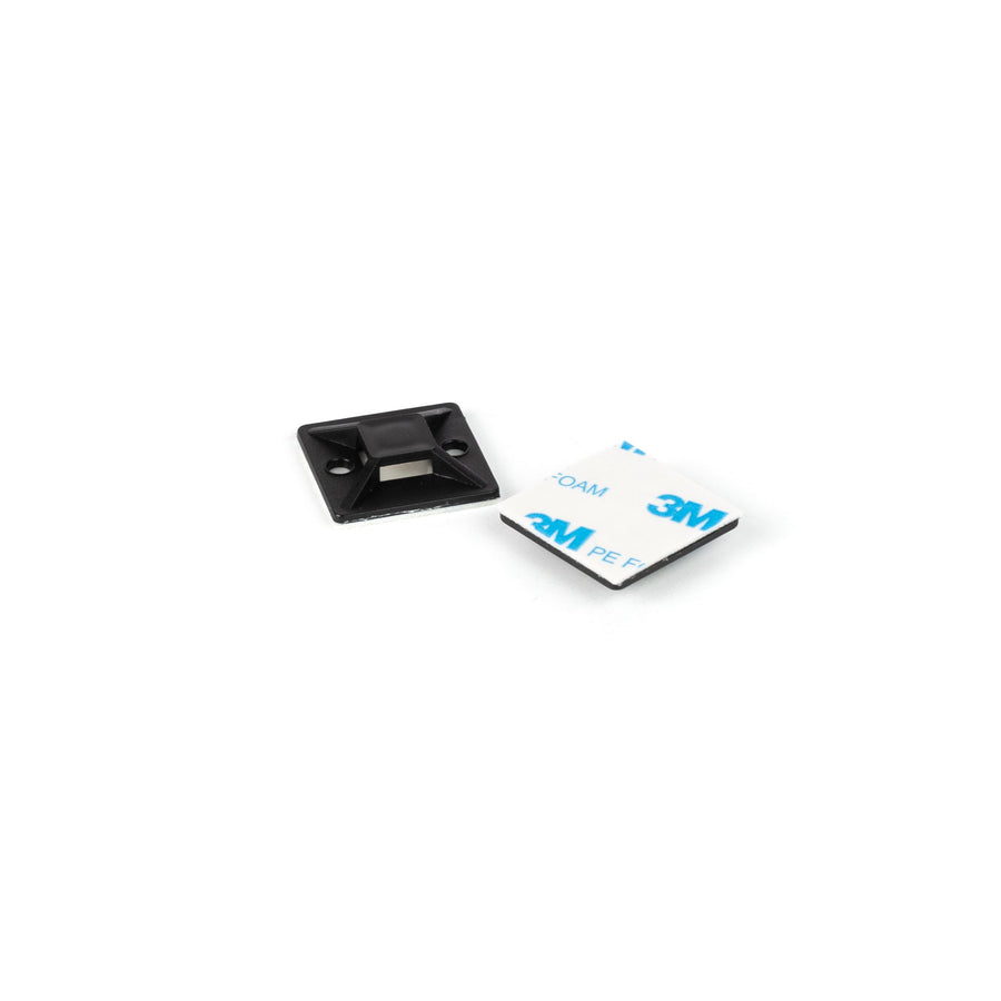 Cable Tie Mounting Squares: 3M Adhesive Foam (Pack of 100)
