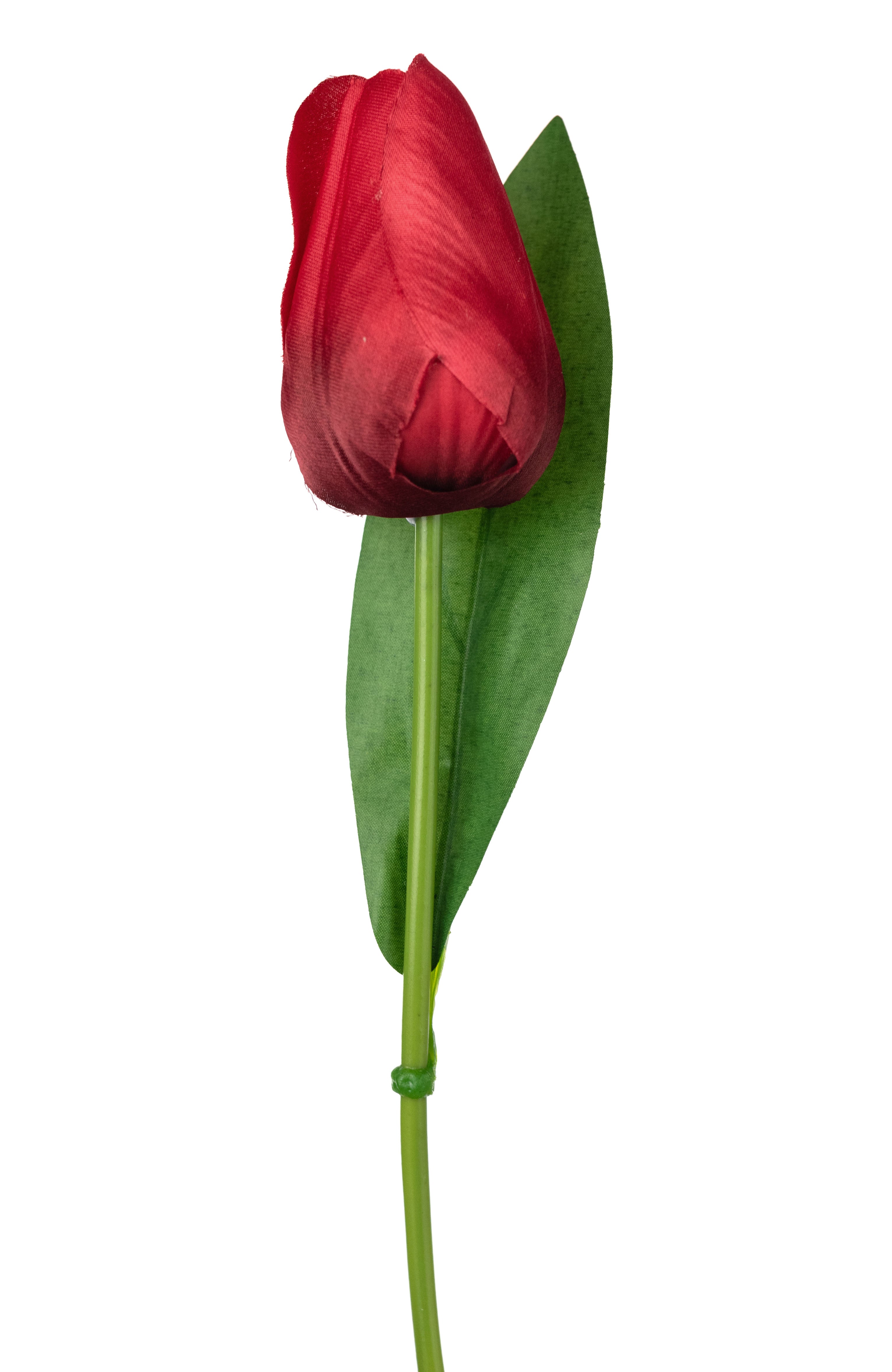 18" Tulip Bush: Red (9 Stem)
