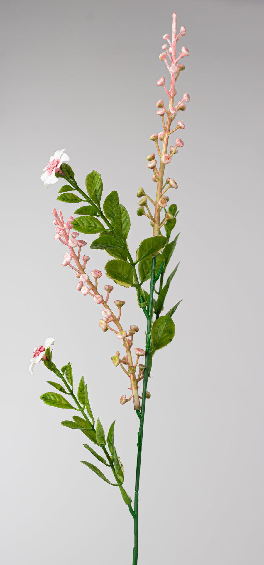 19" Wildflowers & Seeds Bush: Pink (9 Stem)