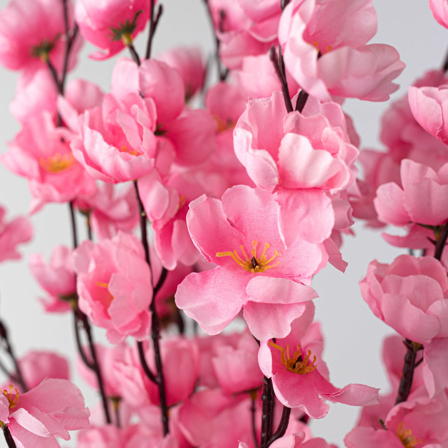 25" Cherry Blossom Bush: Pink (18 Stem)
