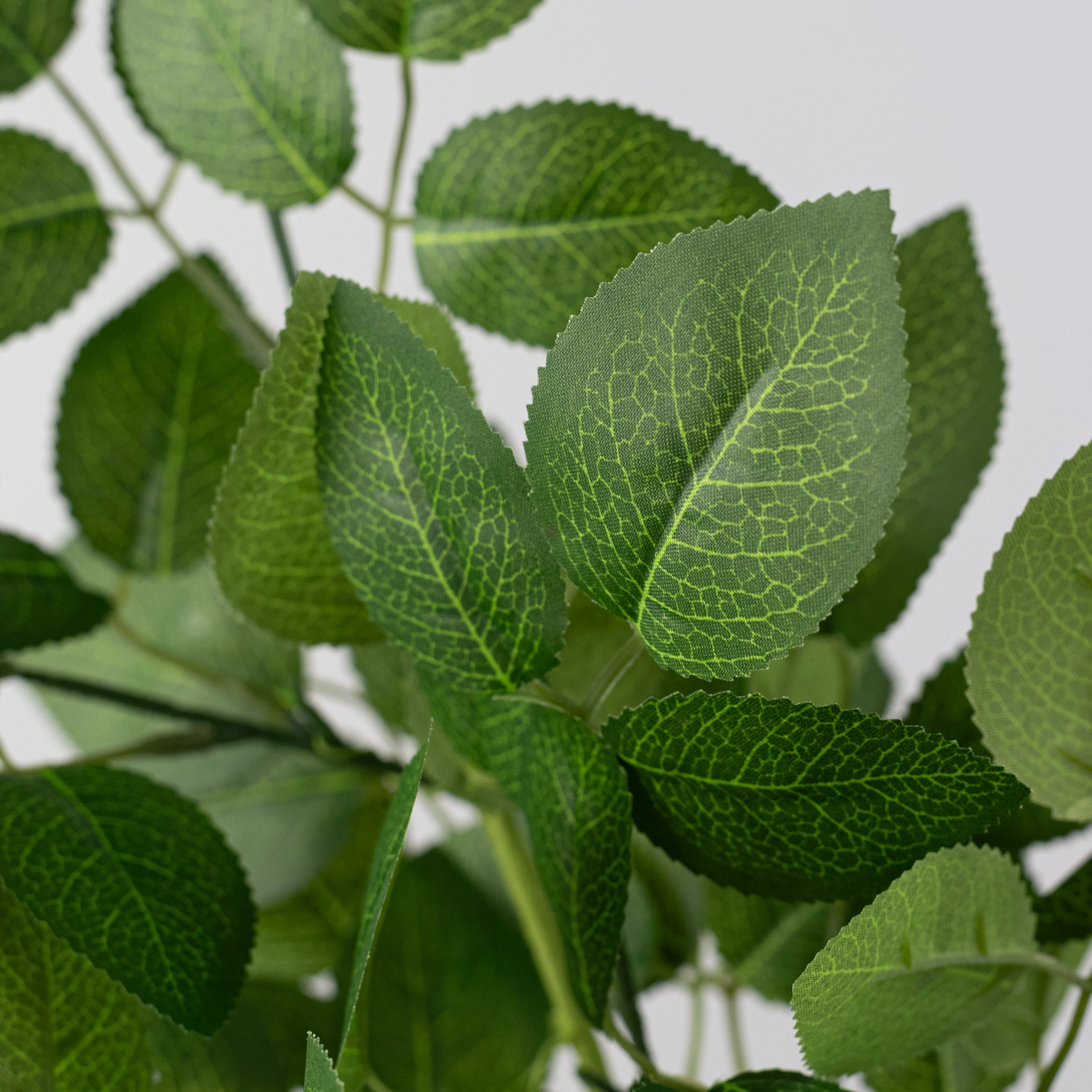 18" Wild Rose Leaves Bush: Slim