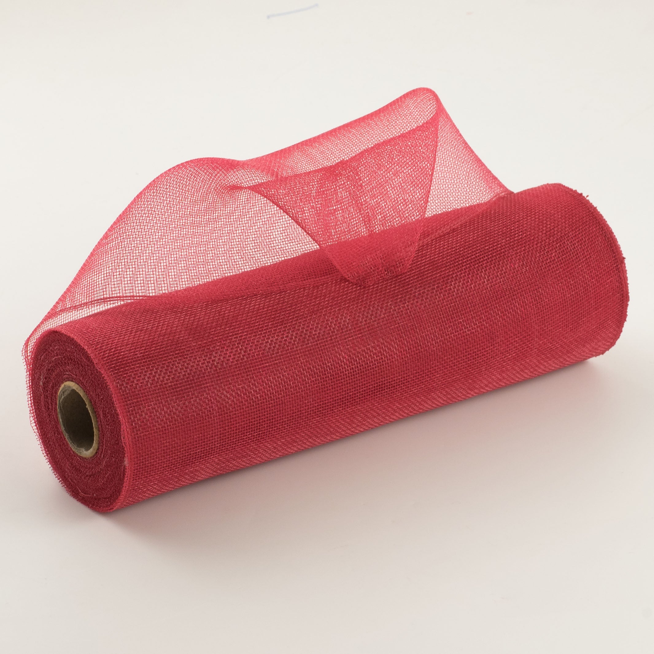 10" Fine Weave Deco Mesh: Red