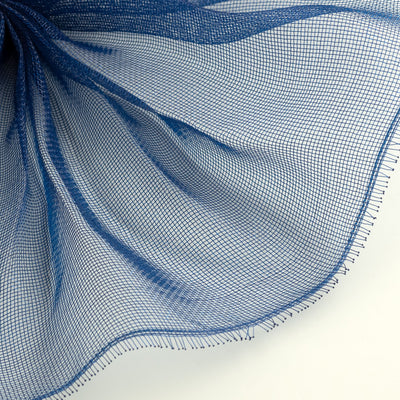 10" Fine Weave Deco Mesh: Navy Blue