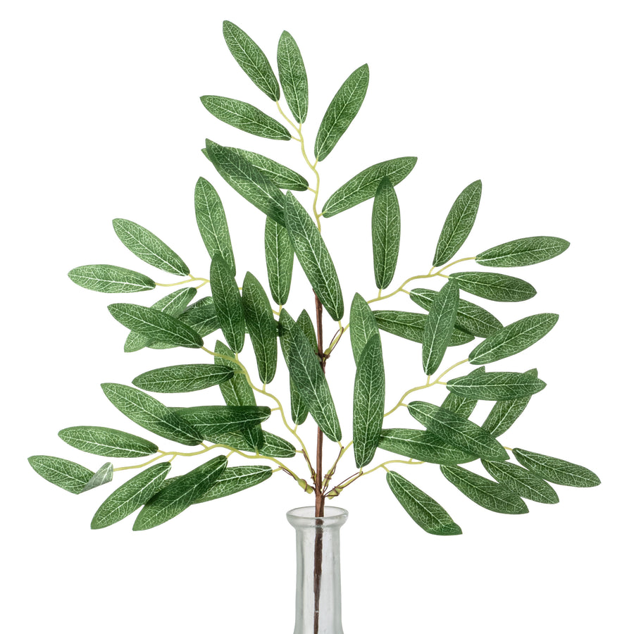 15" Olive Leaves Pick