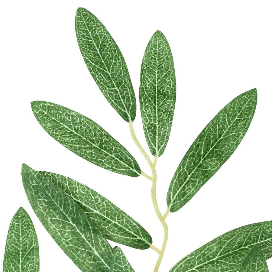 15" Olive Leaves Pick
