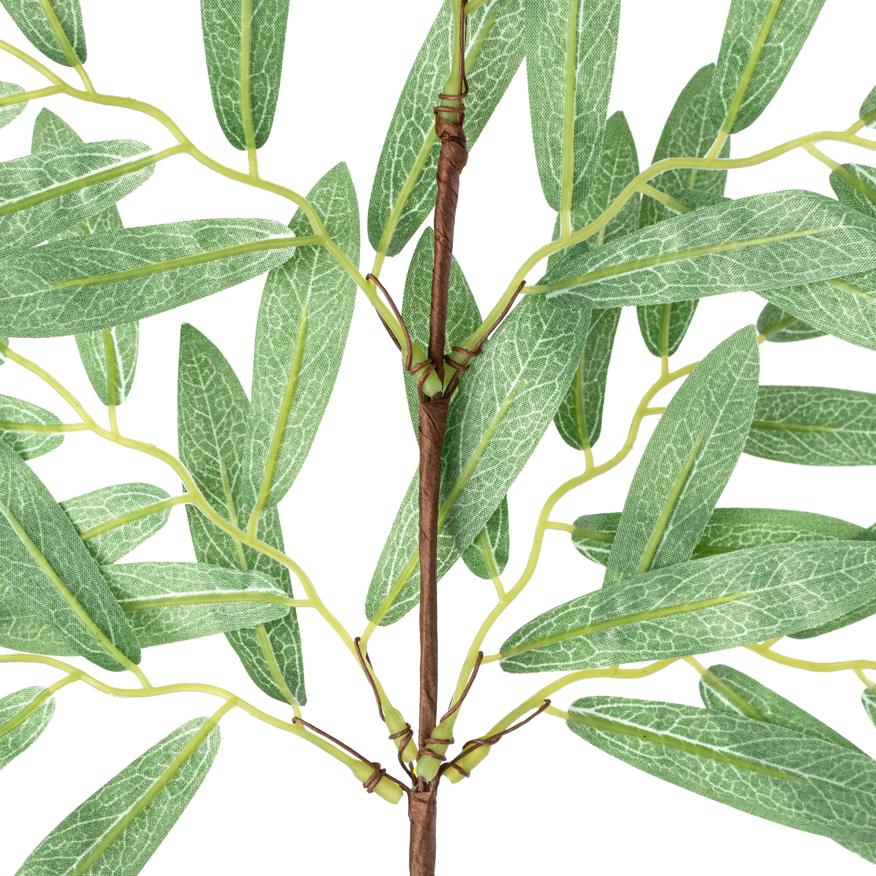 15" Olive Leaves Pick