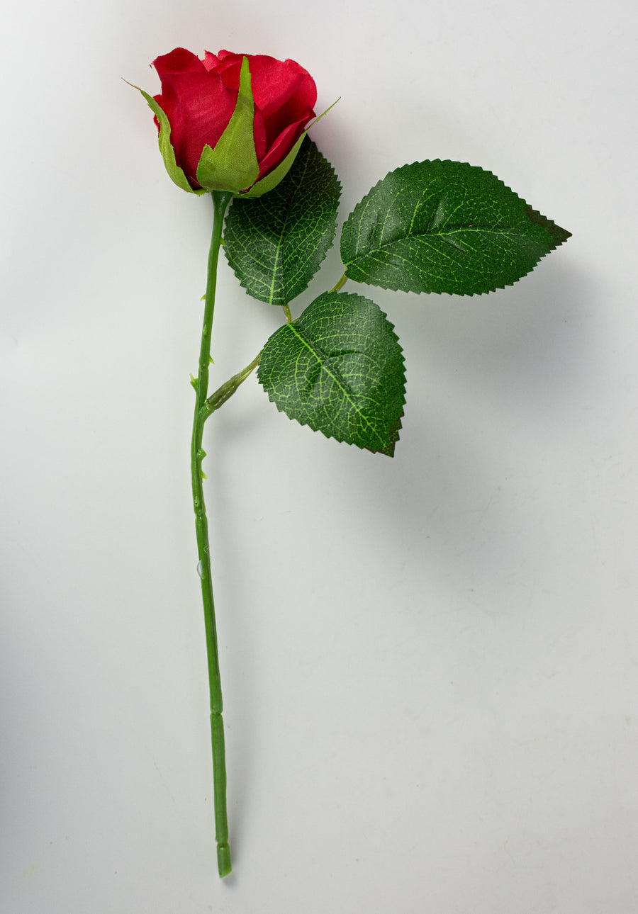 10" Melanie Rose Bouquet: Red (12 Stem)