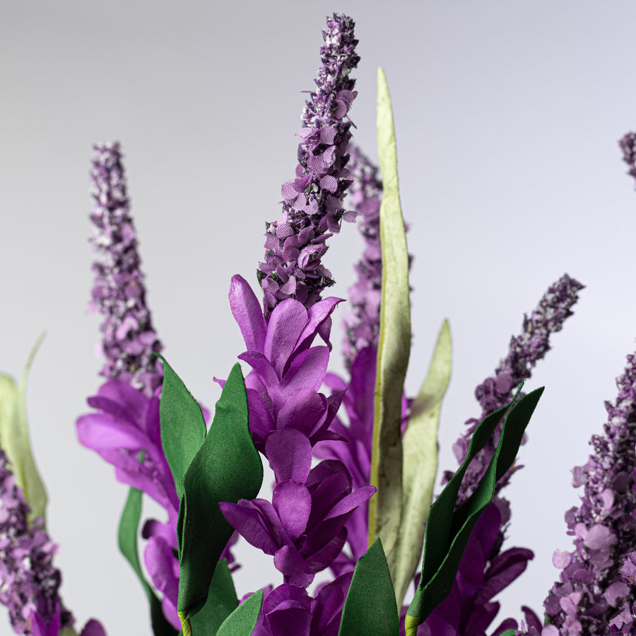 20" Bluebonnet Flowers Bush: Lavender