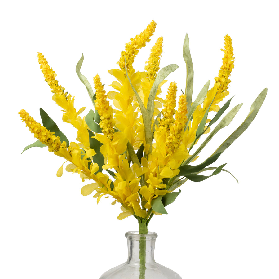 20" Bluebonnet Flowers Bush: Yellow Heather