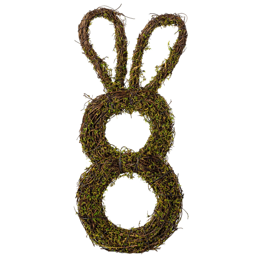 14" Mossy Angel Vine Rabbit Hanger