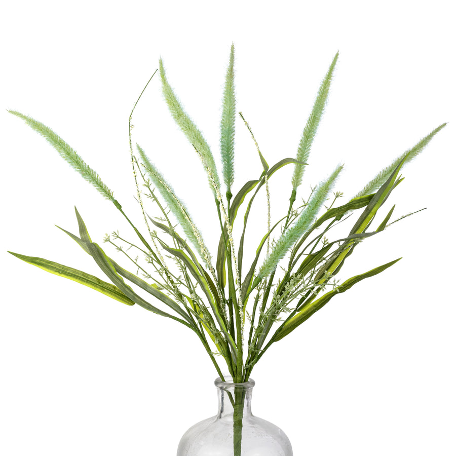 24" Foxtail Spray: Blue