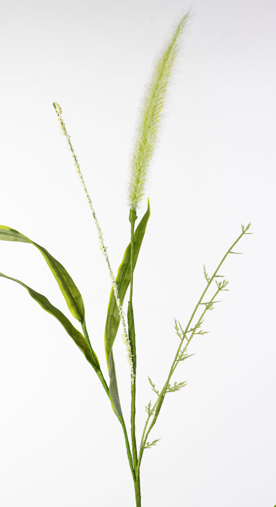 24" Foxtail Spray: Cream