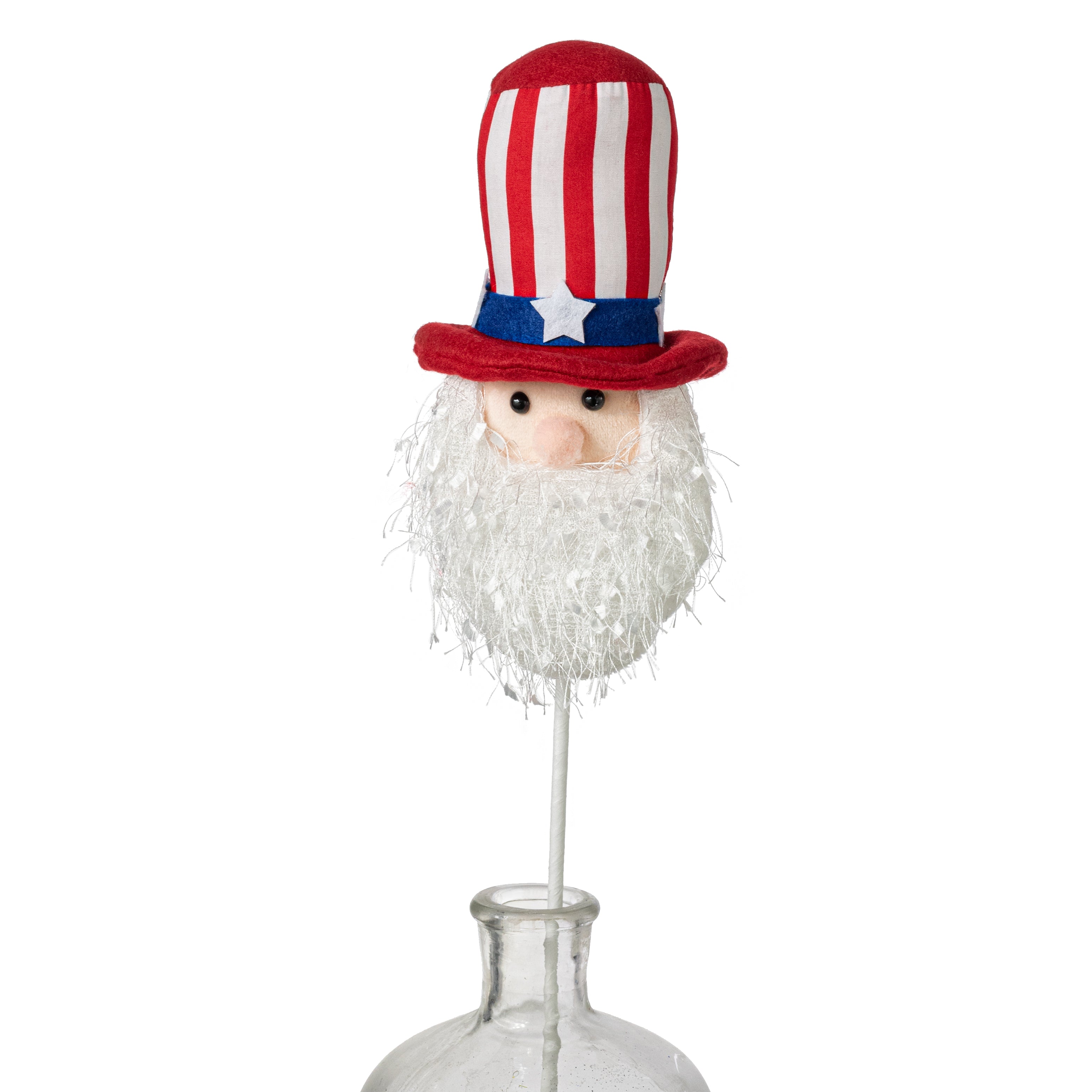 20" Fabric Uncle Sam Head Pick