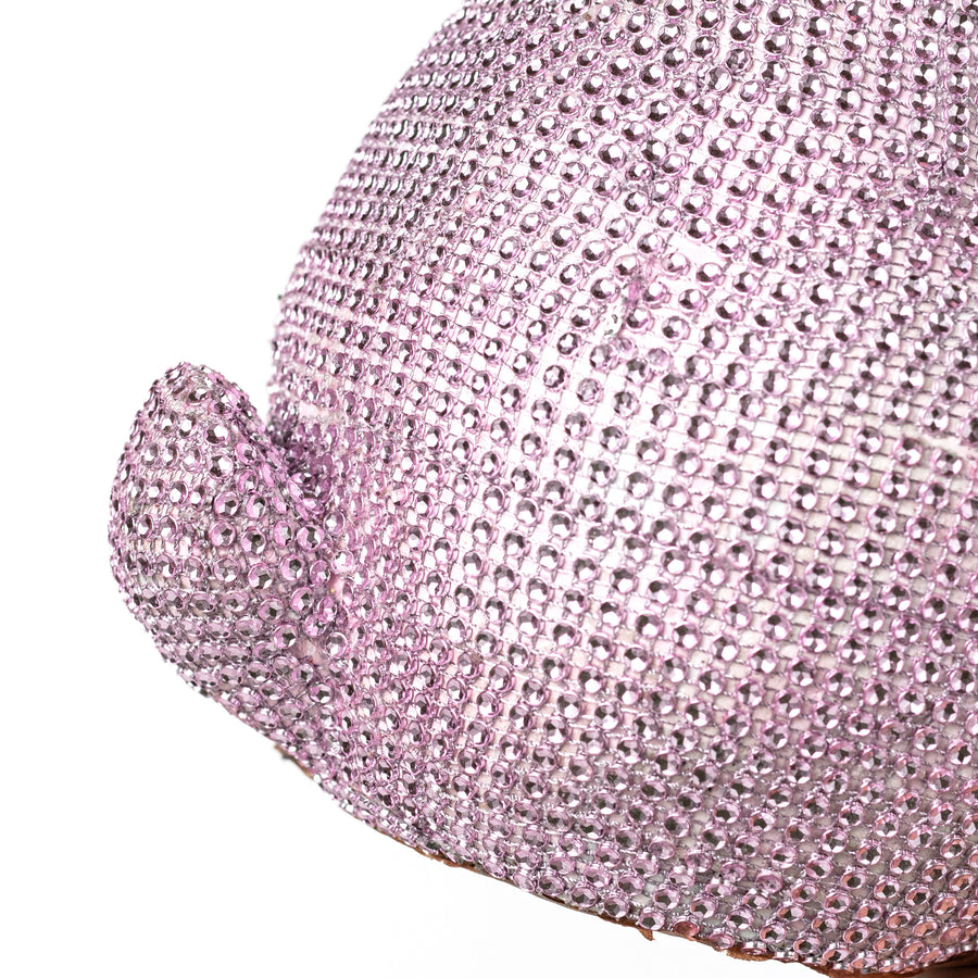 16" Bling Bunny Decoration: Pink
