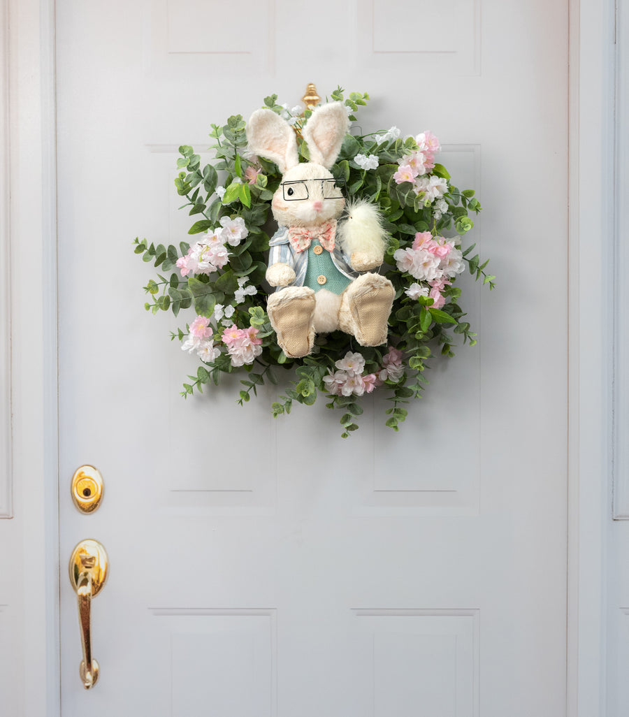 16" Eyeglasses Easter Bunny Tabletop Decoration