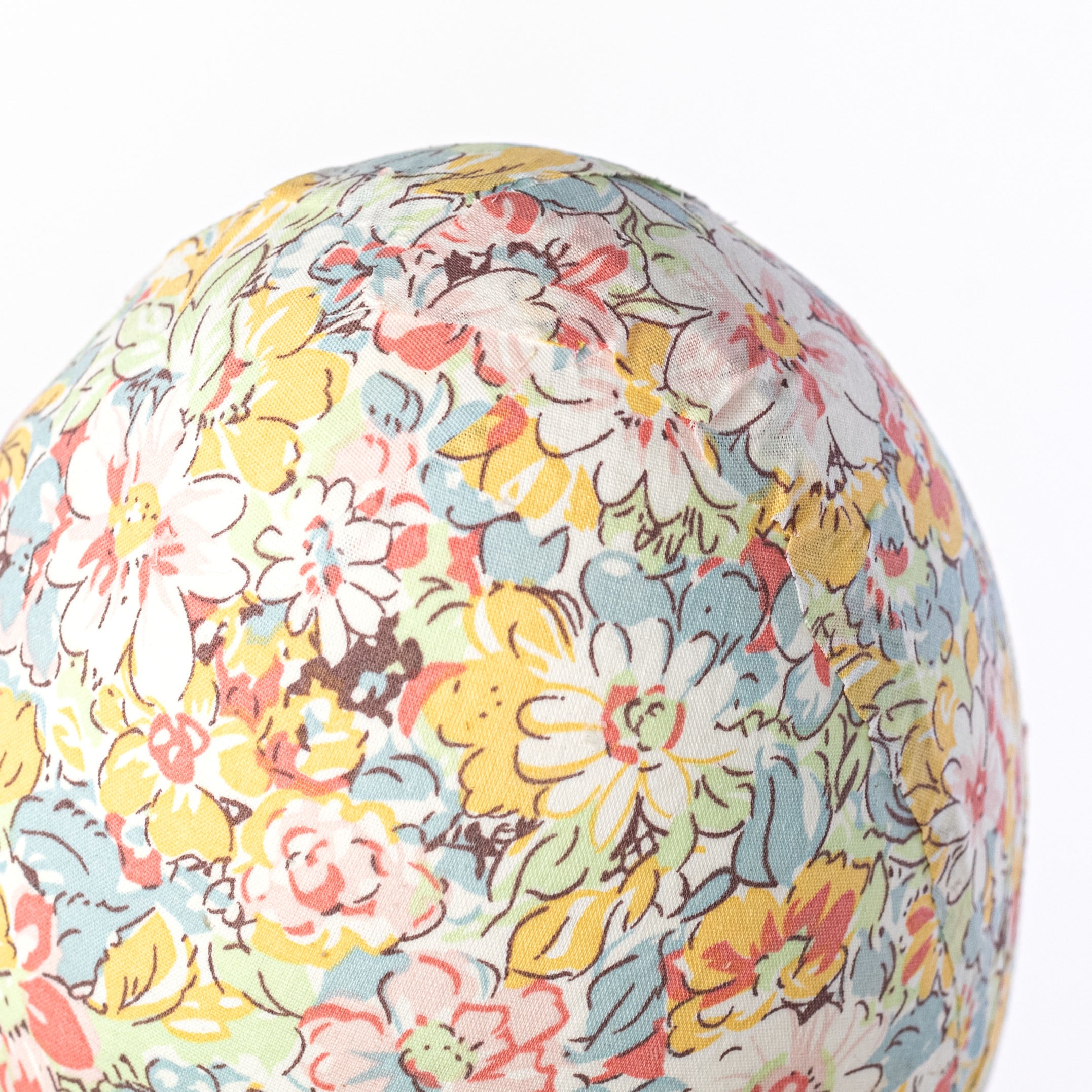 6" Flower Pattern Easter Egg Decoration