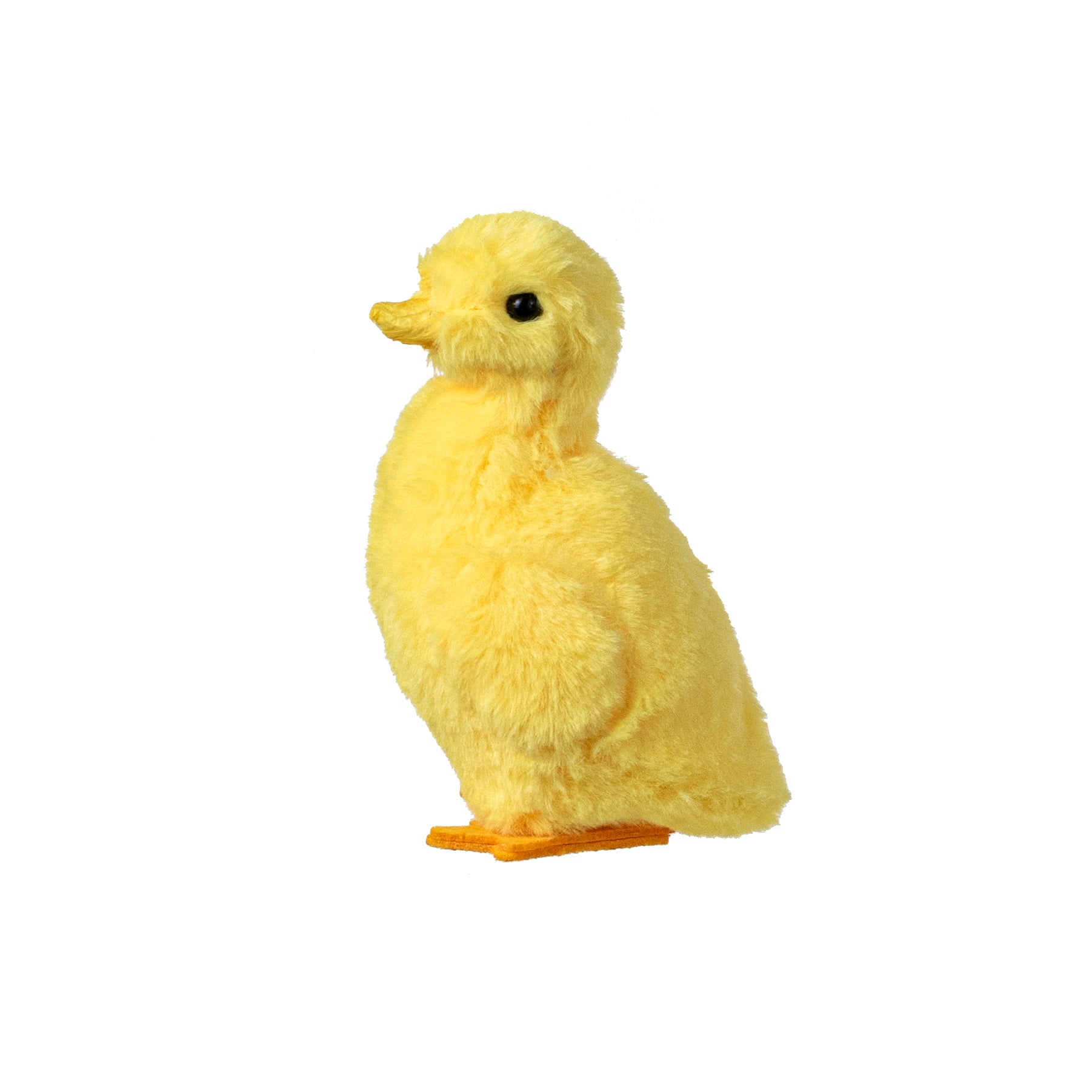 6" Faux Fur Duckling Decoration