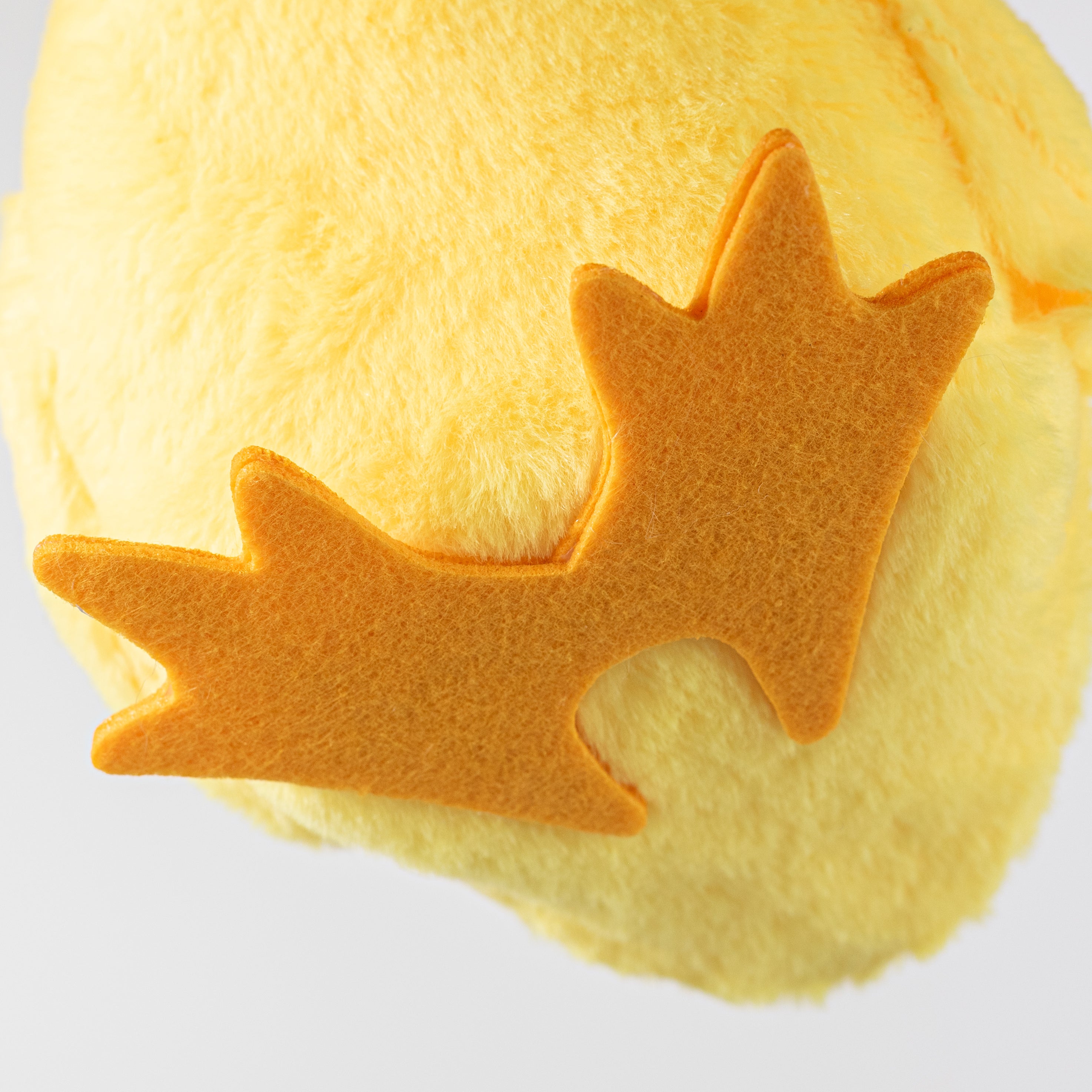 8" Faux Fur Standing Duckling Decoration