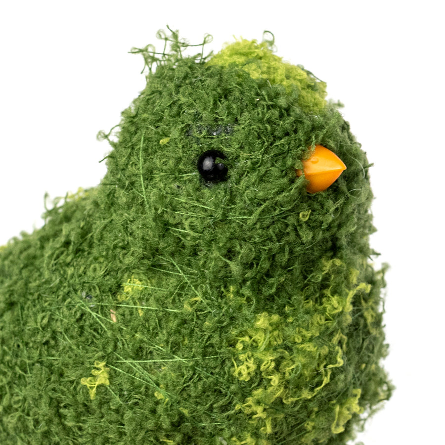 5" Mossy Easter Chick Decoration