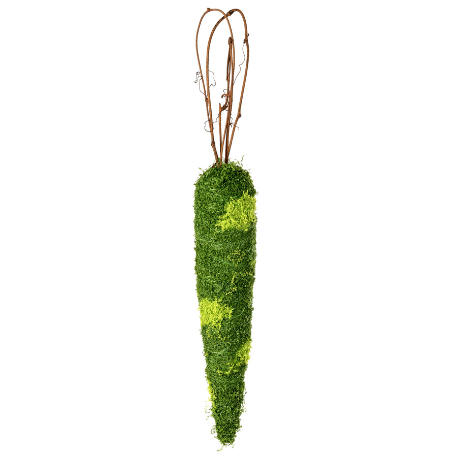 20" Mossy Easter Carrot Decoration
