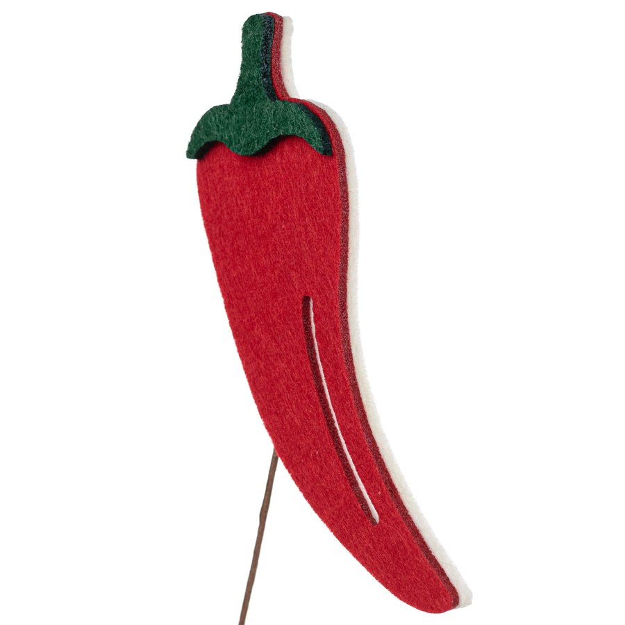 30" Felt Chili Peppers Spray