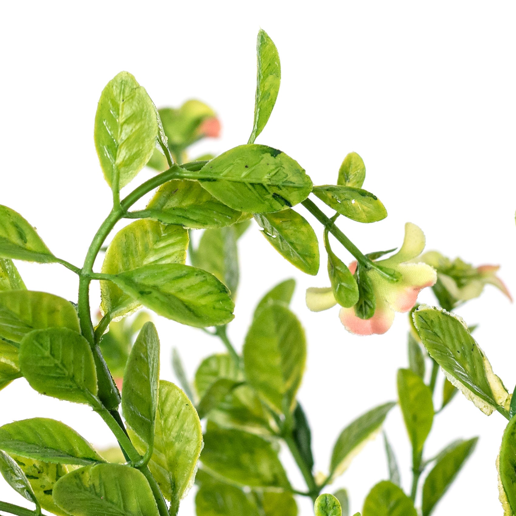17" Small Flower Filler Bush: Green