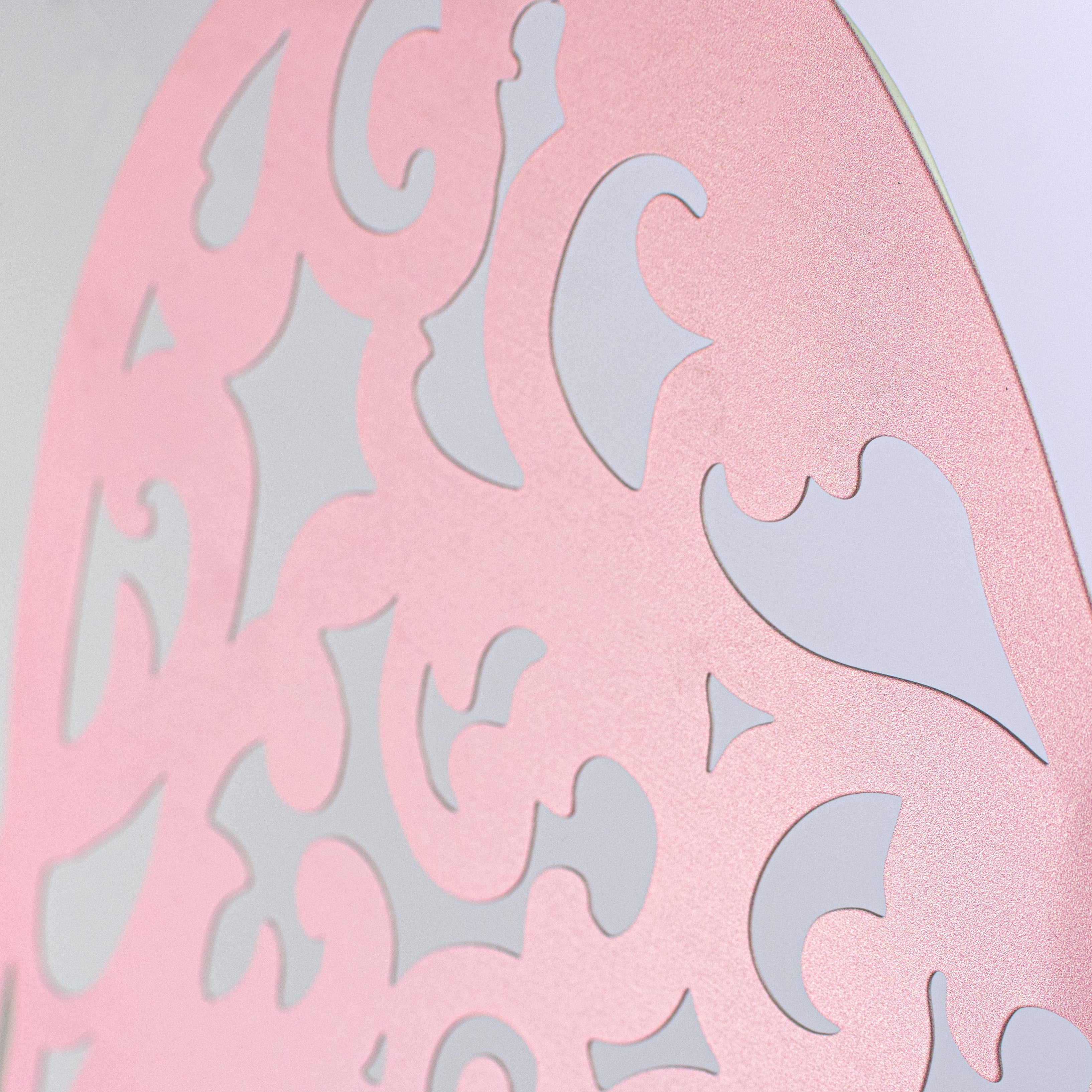 18" x 14.5" Filigree Angel Wings: Light Pink