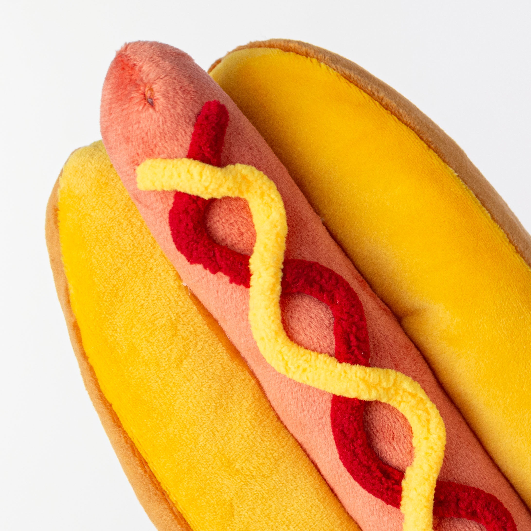 8" Plush Hot Dog Decoration