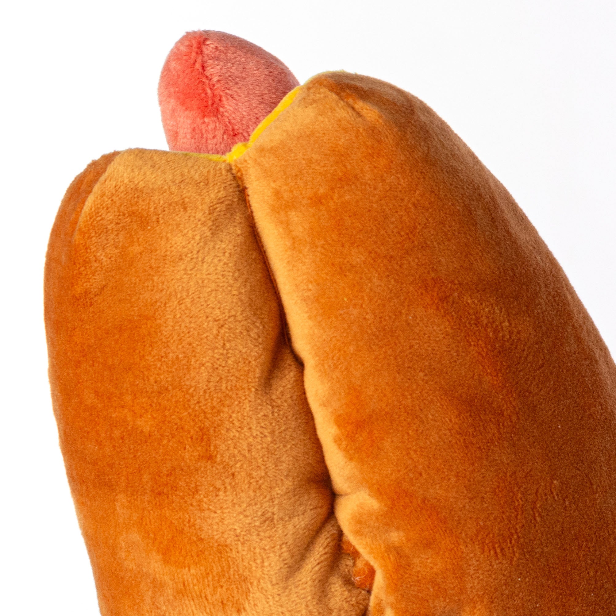 8" Plush Hot Dog Decoration