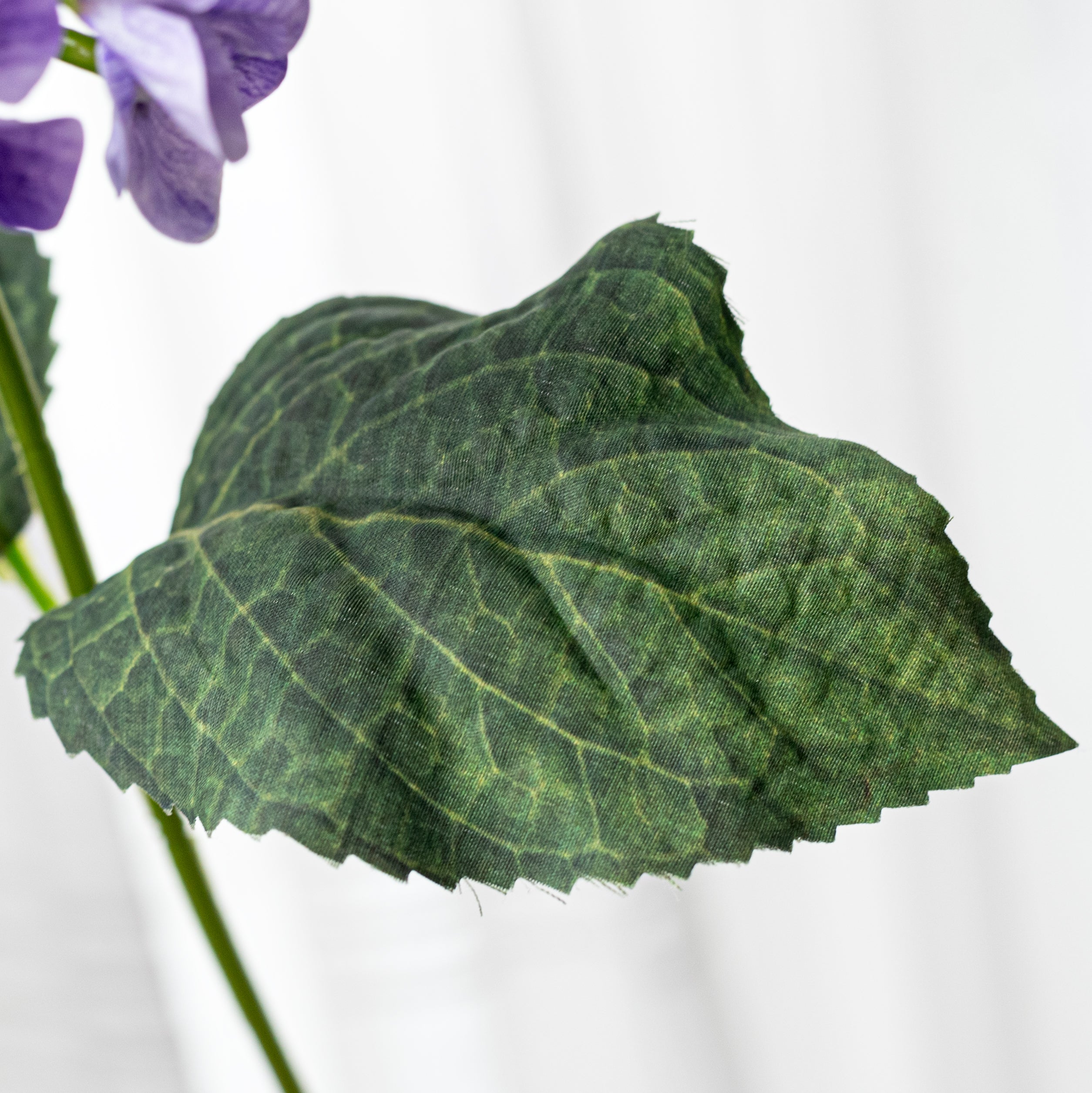 17" Hydrangea Bush: Lavender Purple (5 Stem)