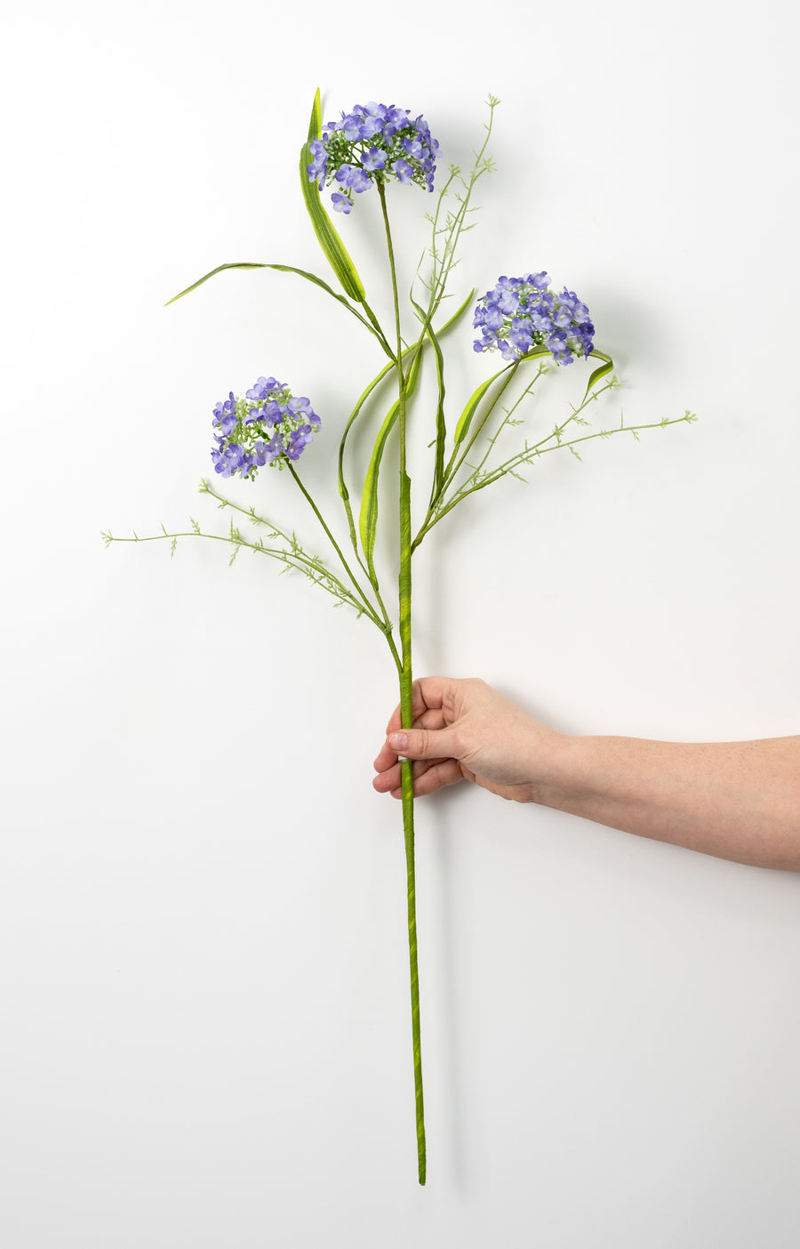 31" Snowball Viburnum Spray: Lavender