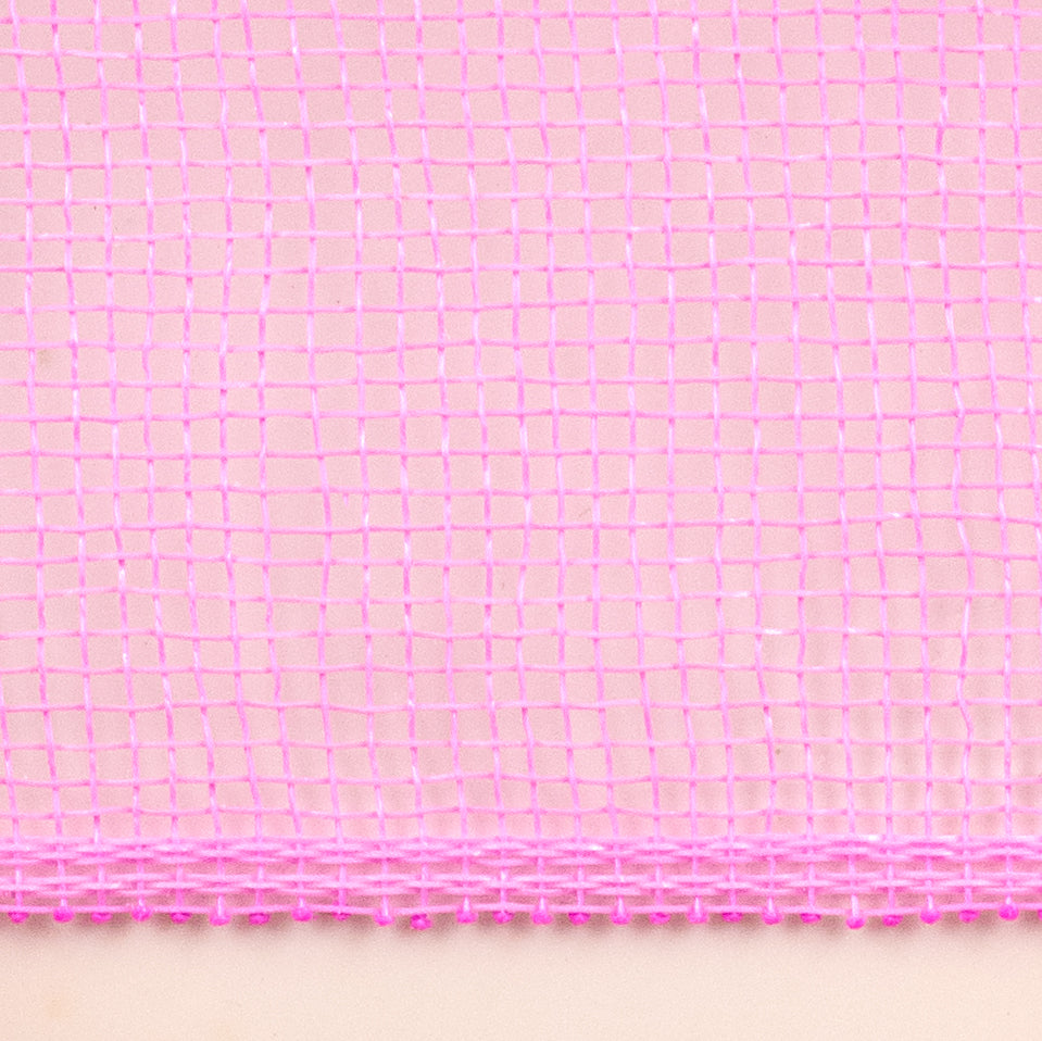10.5" Square Pre-Cut Fine Weave Deco Mesh Sheets: Pink (40)