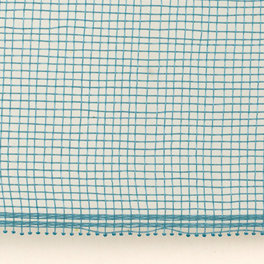 10.5" Square Pre-Cut Fine Weave Deco Mesh Sheets: Smoke Blue (40)
