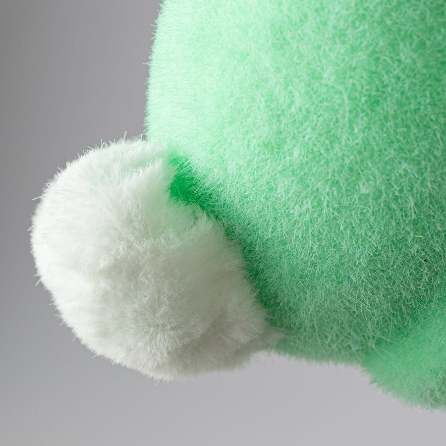 20" Flocked Easter Rabbit: Mint Green