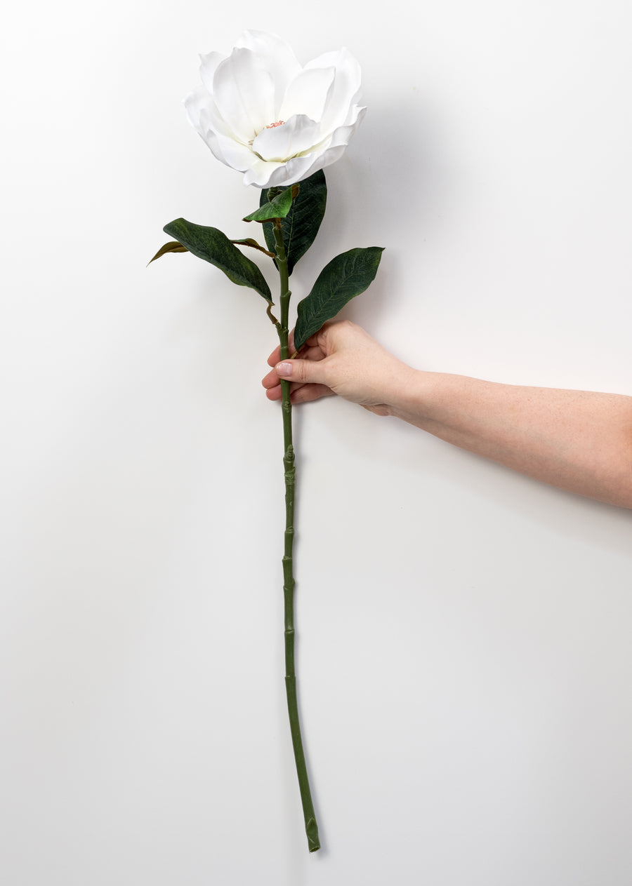 29" Magnolia Flower Stem