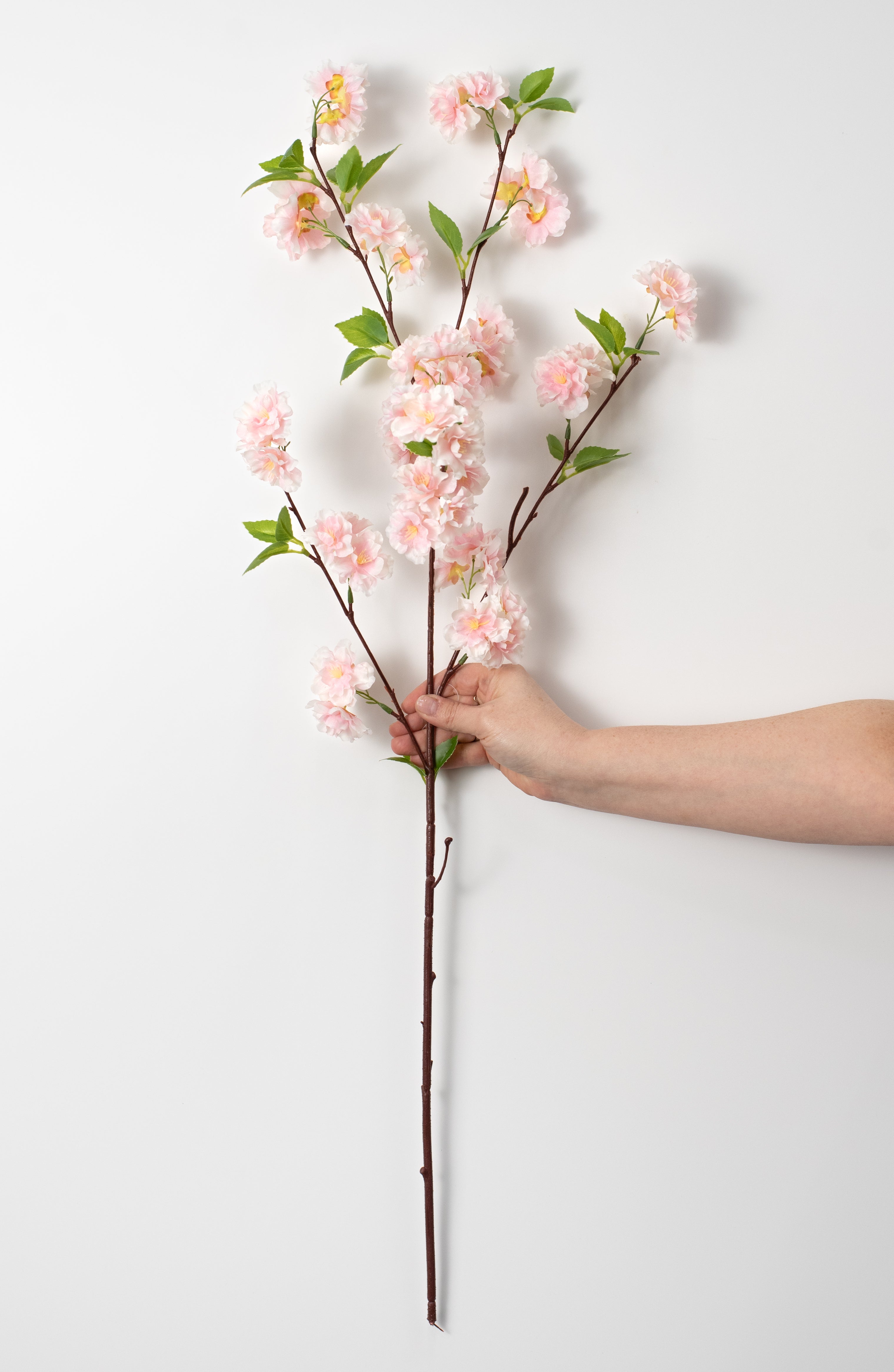35" Cherry Blossom Spray: Pink
