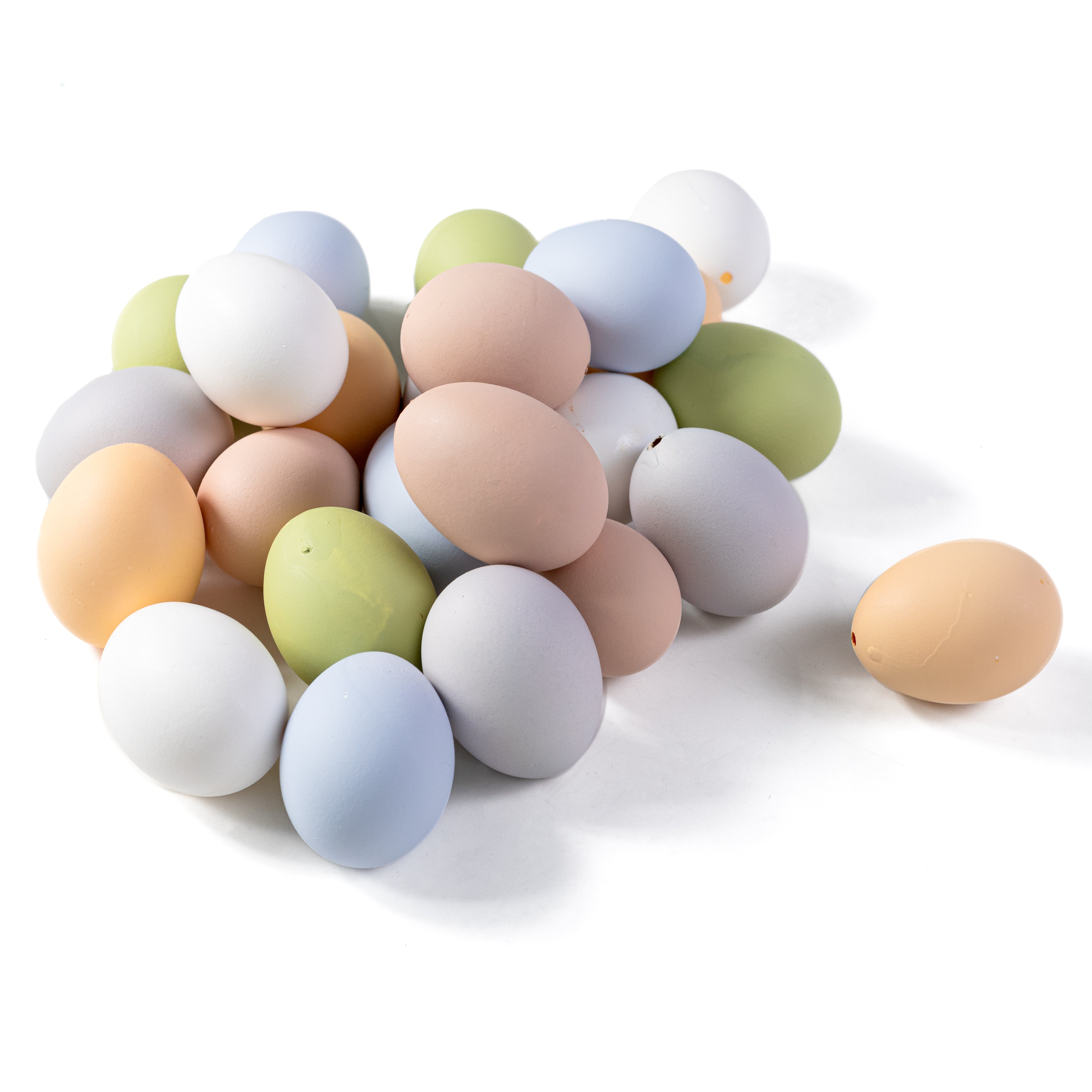 Blown Matte Pastel Easter Eggs (Box of 24)
