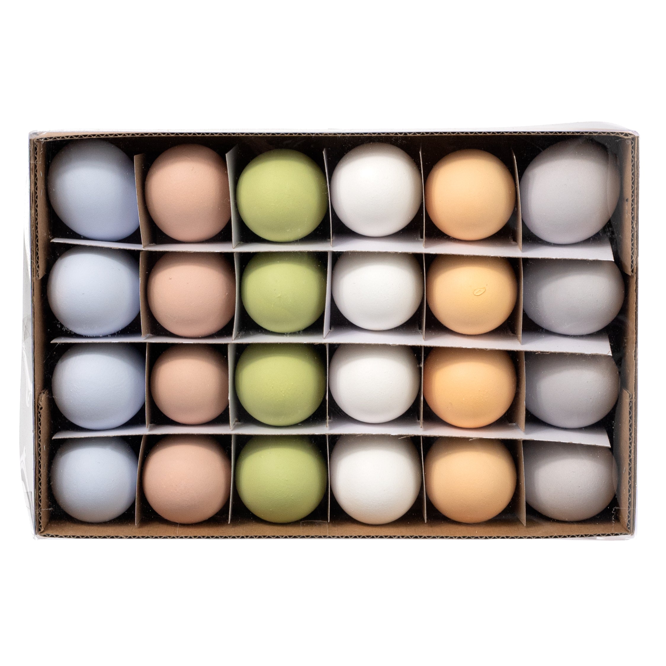 Blown Matte Pastel Easter Eggs (Box of 24)