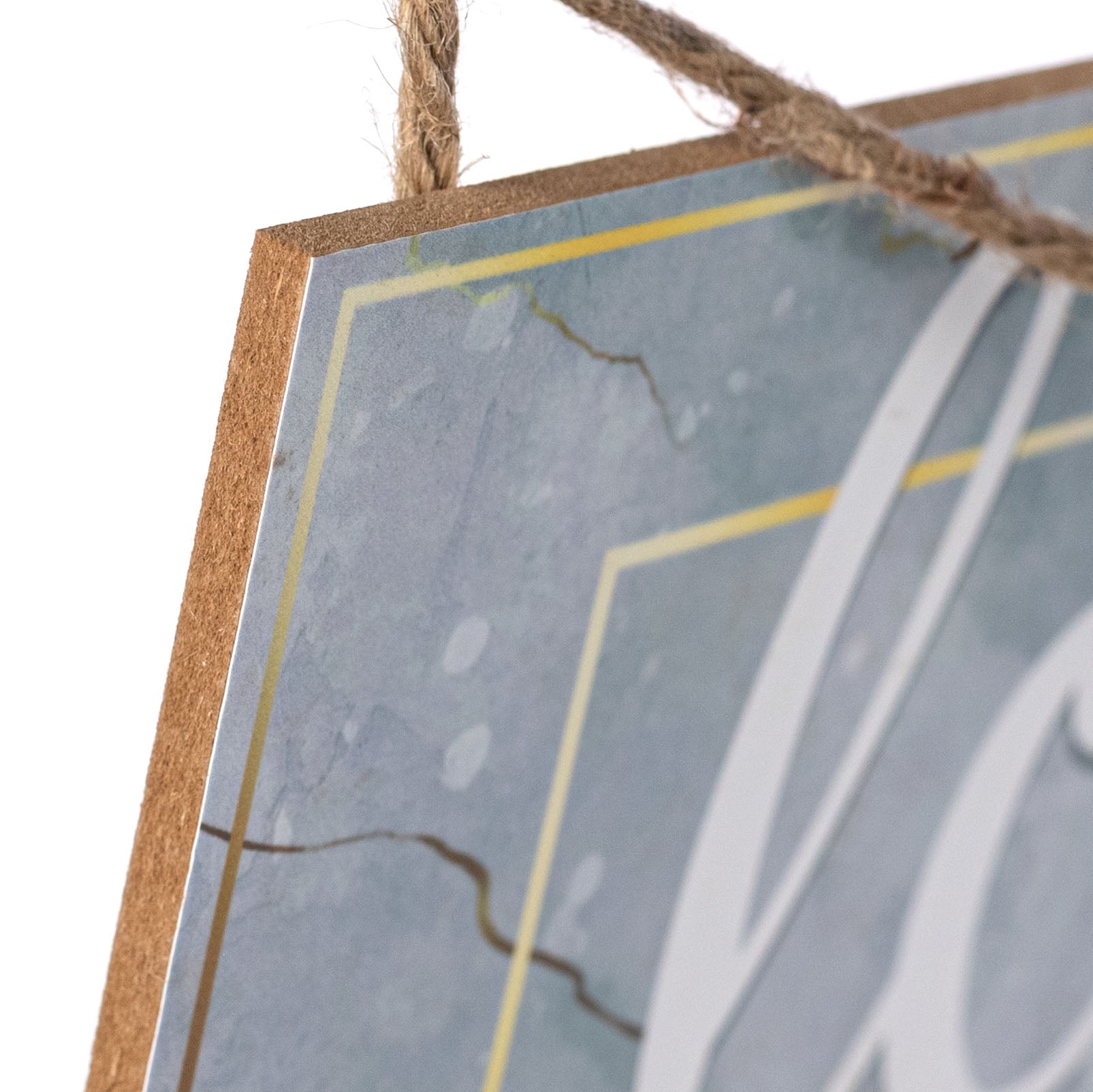 12" Wooden Sign: Marble Love