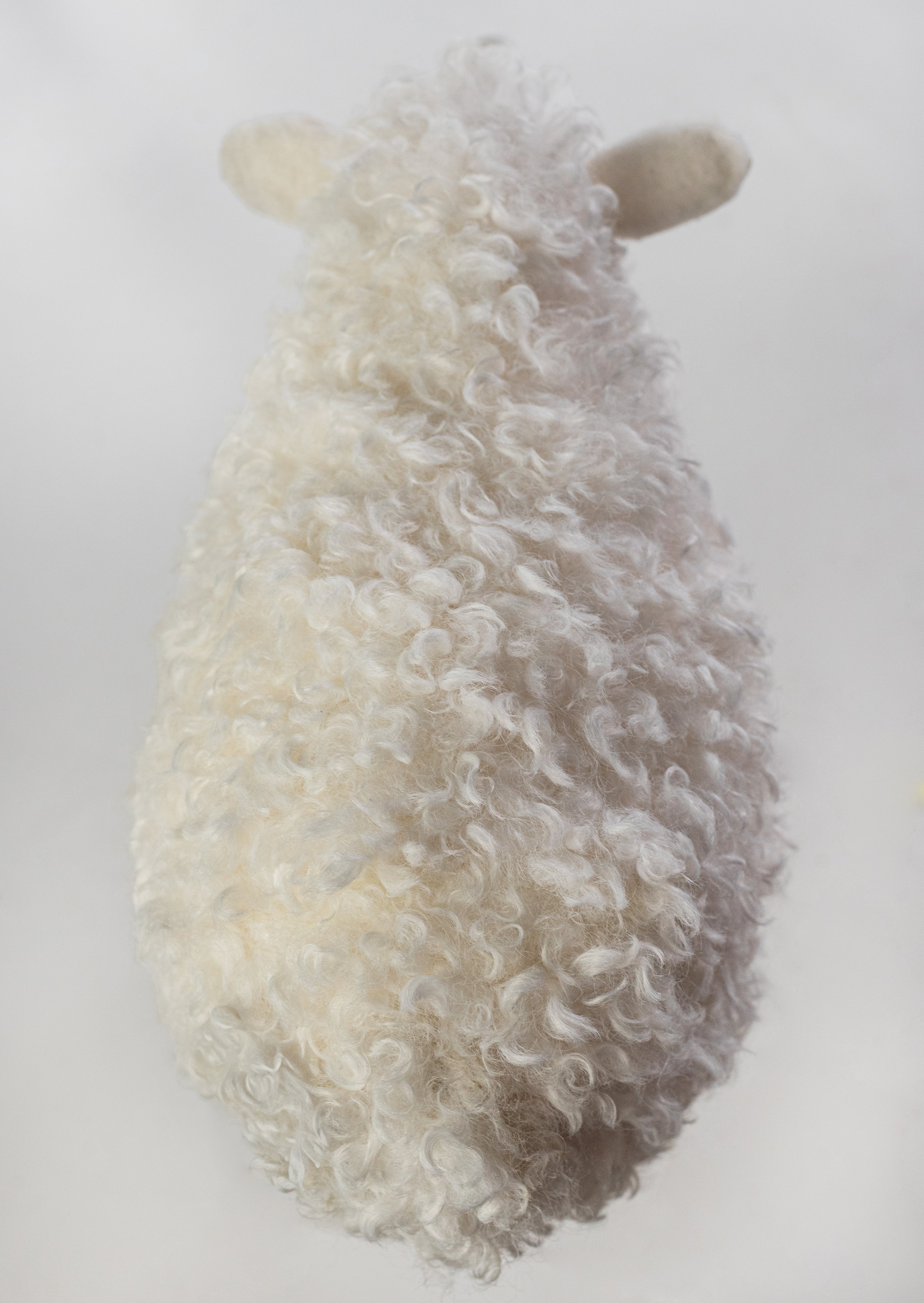 9.5" Faux Fleece Lamb Decoration