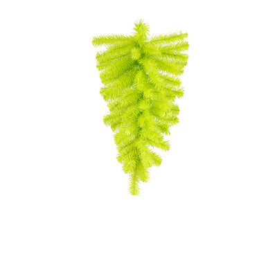 24" Pine Teardrop Swag: Lime Green (55 Tips)